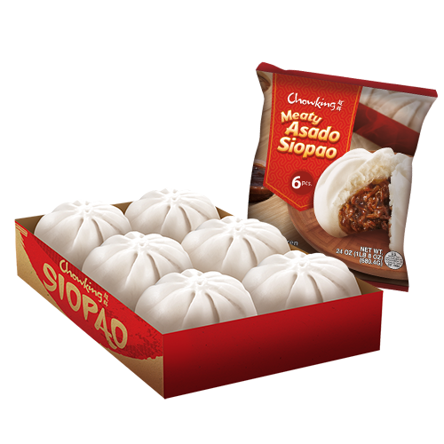 Chowking Frozen Meaty Asado Siopao 6 Pieces